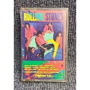 Vintage Rolling stones Dirty Work cassette tape 1986 Rolling Stone Records